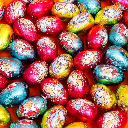 Set of chocolate milk egg "unicorn" 12.5 g-1