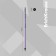 Chernographic pencil with Erichkrause "Pastel", HB, Grifel D = 2.2 mm, plastic, round in a tube, pastel mix