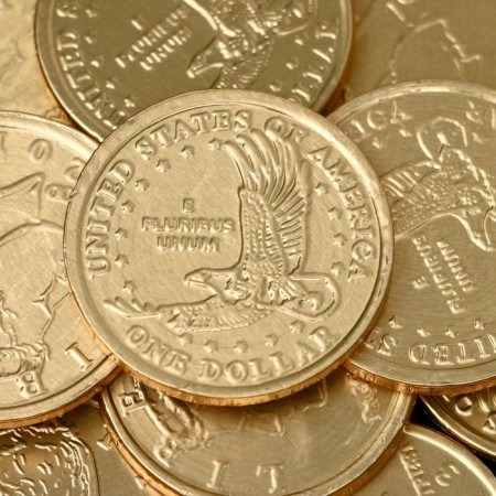 Confectionery "dollar" in a bank, 6 g-3