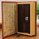 Safe wood book leather embossing "Philosophy of success" 21x13x5 cm