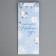 Package for a bottle, triangular "Happiness", 13 x 32 x 11.3 cm, New Year