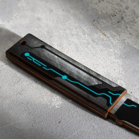 Wooden souvenir "Tanto knife" transistor-6