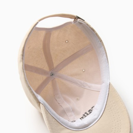 Women's cap Minaku "Callmebaby", beige color, rr 54-56-3