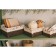 Basket for storage laid handmade Daulka "Polyanka", 22 × 16 × 10.5 cm, medium, brown color