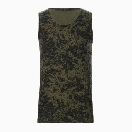 T-shirt men's camouflage pixel, green color, size 52-54