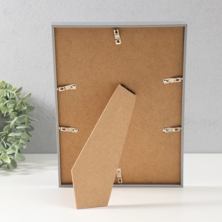 Photo frame plastic LIDA 21x30 cm silver-3