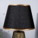 Jolani lamp E14 40W Black with a golden patina 23x23x36.5 cm Risalux