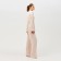 Women's costume (tunic, trousers) minku: casual collection beige color, size 42