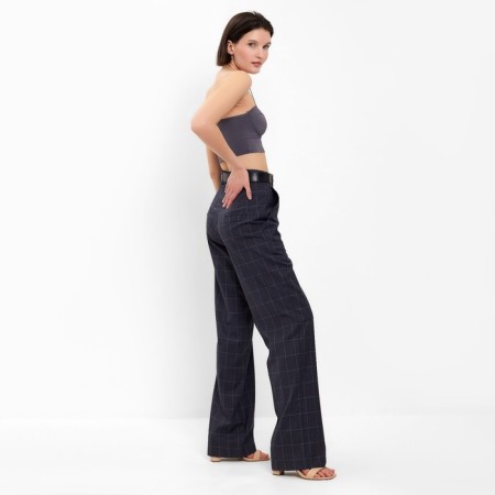 Women's pants in the Minaku cage: classic color gray, pr 48-1