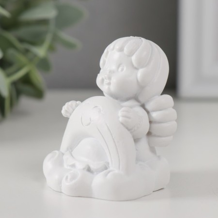 Souvenir Polystone "Baby-Angel on a cloud" MIX 5x4.5x5 cm-4