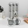 A set of kitchen accessories "Assistant", 6 items, on a stand
