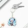 Keychain for keys with the icon "Blue characters", anime