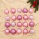 Set of balls plastic D-6 cm, 20 pcs "Nobile" pink