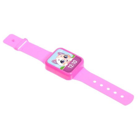 Game set "Princess violet": phone, clock, Russian voice acting, pink color-3
