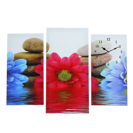 Watching, modular, series: flowers, "flowers and stones", 60x80 cm