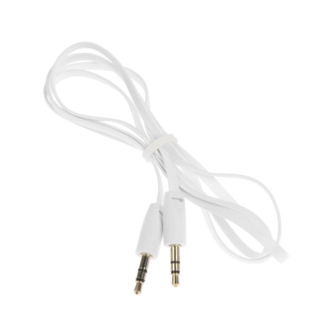 EXPLOYD EX-K-475 Jack 3.5 (M) cable-Jack 3.5 (M), for micro and headphones, 1 m, white-2