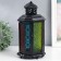 Summary metal, glass for 1 candle "Arab night" Lantern Color Pinch 28x15x15 cm