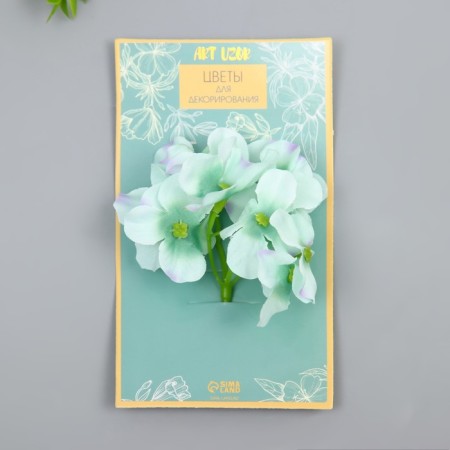 Flowers for decorating "hydrangea" lilac-blue 10x10 cm