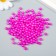 Beads for creativity plastic "Pink fuchsia" set 20 g d = 0.6 cm