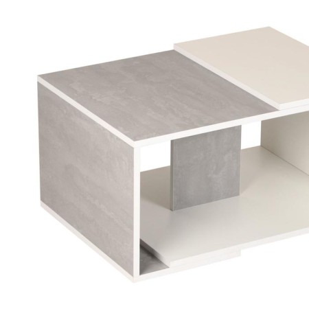 CHARTE CHETER table, 700x500x350, concrete/white-4