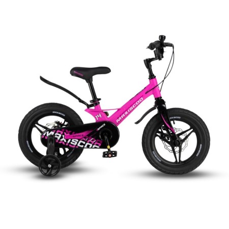 Bicycle 14 ’’ maxiscoo Space deluxe plus, color ultra pink matte