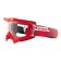 Cross -cross Ariete Adrenaline Primis Plus 2022, red, transparent lenses, antifog