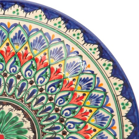 Plant of Rishtan ceramics "Patterns", 27 cm, blue-2
