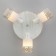 Silvia 3x40W lamp E14 white, gold