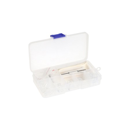 A set of tools for repairing glasses screwdriver, tweezers, screws, rogues 70 pcs.-6