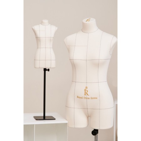 Betty large -scale mannequin, premium set, marking, size 1: 2 (42), beige-10