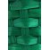 Wicker basket, D13 x h9.5/28cm, bamboo, green