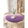 The tablecloth “purple gradient”, round, oxford, elastic band, size 140x140 cm, diameter 105-120 cm