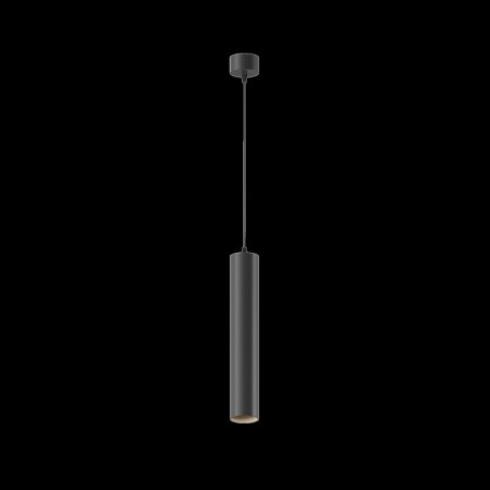 Squirry of suspended Technical P072PL-L12B4K-1, LED, 12W, 5.2x5.2x30 cm, 1000lm, black color-2