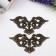 Metal corner "openwork" (set 2 pcs) 4.5x4.5 cm
