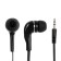 Smartbuy A4 SBE-011K headphones, vacuum, 95 dB, 16 Ohm, 3.5 mm, 1 m, black