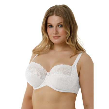 Women's bras of Lengy, size 85k, white color-1