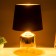 Asti table lamp E27 40W gold 25x25x40 cm Risalux