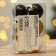 Christmas tree balls New Year, for the New Year, plastic, d = 3 cm, 6 pcs., Black, gold, white color