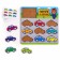 The puzzle is wooden. Repeat on the model of "cars", developing games for children