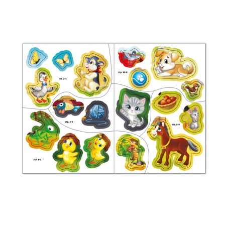 Stickers set No. 1, 6 pcs. 12 pp., A5 format-15