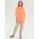 Jacket for girls, height 134 cm, orange color
