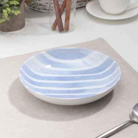 Board "Ocean", D = 20 cm, 700 ml, porcelain