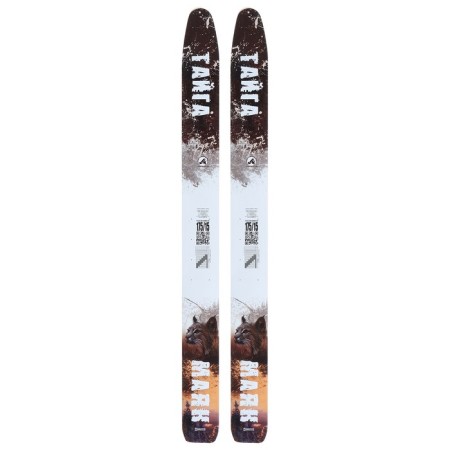 Ski hunting wood-plastic "Taiga", 175 cm, with a notch, Mix color-4