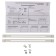 The bracket for installing linear lamps in Margarita greenhouses, a set of 2 pcs.