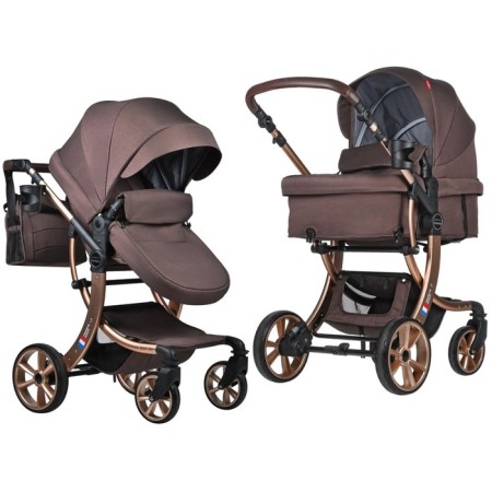 Stroller transformer Farfello Aimile Original, chocolate color