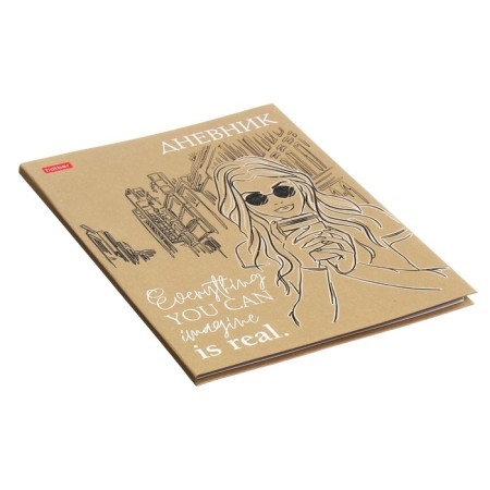 School diary for grades 1-11 "Stranger", integral cover, matte lamination, 40 sheets-1