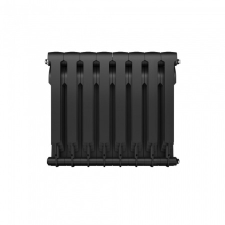 Bimetallic radiator Royal Thermo Biliner New/Noir Sable, 500 x 80 mm, 8 sections, black-2