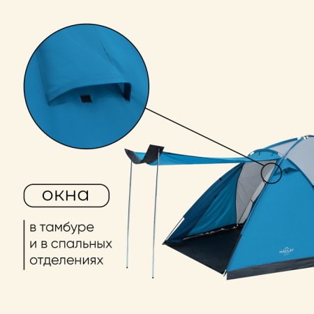 TART TALE, Tracking Maclay Walmo 5, 5-seater, with vestibule-4
