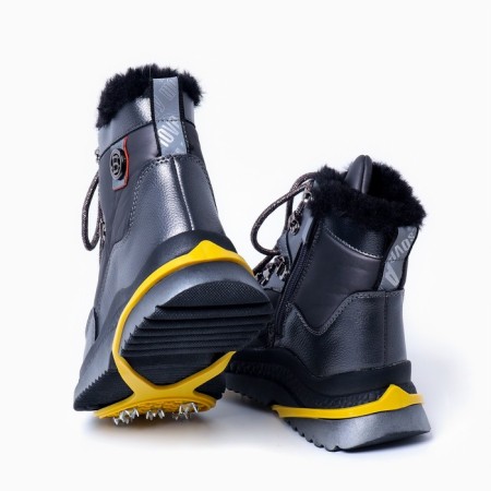 Ice steps 5 spikes size 26-35, yellow, children's-6