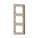 Frame Legrand Inspiria, 3 post, ivory